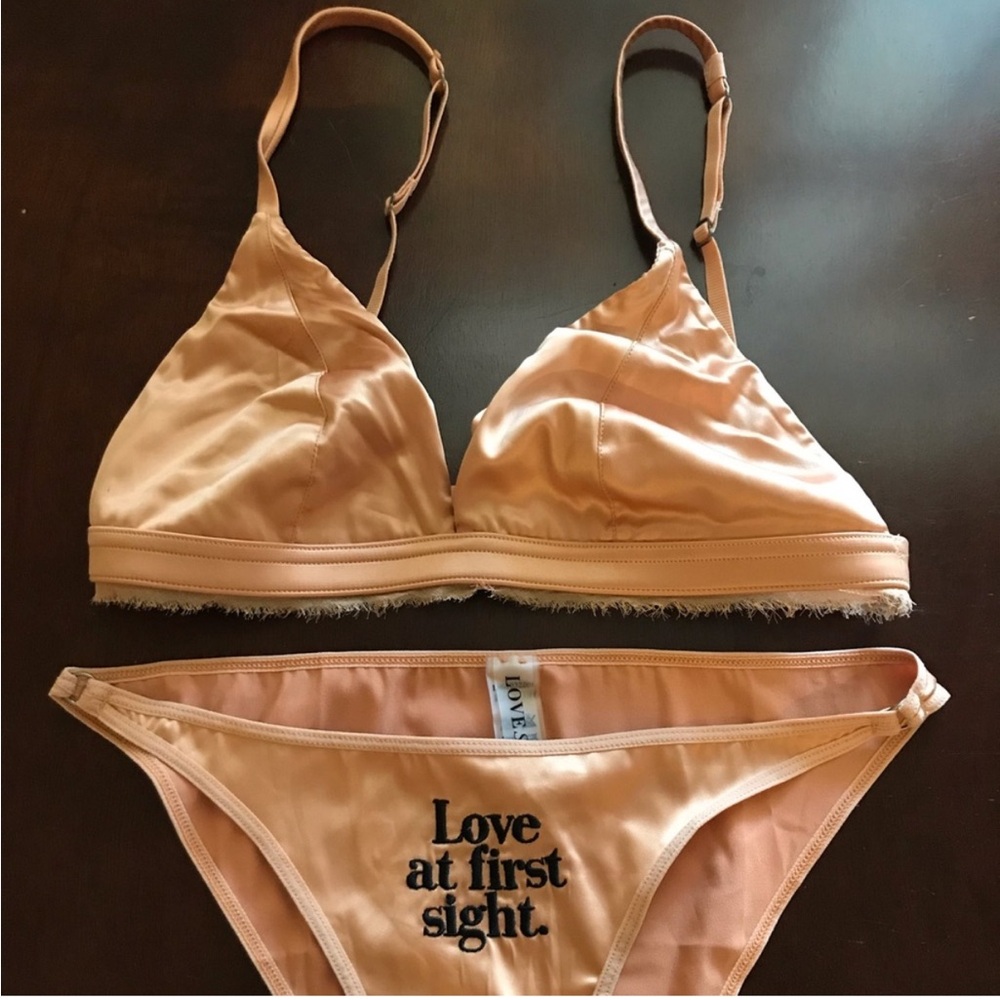 Love at first sight peach set